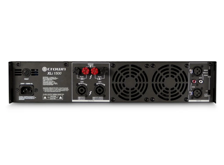 Crown XLi 1500  -  2 x 450W i 4 ohm 